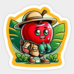 apple the explorer Sticker